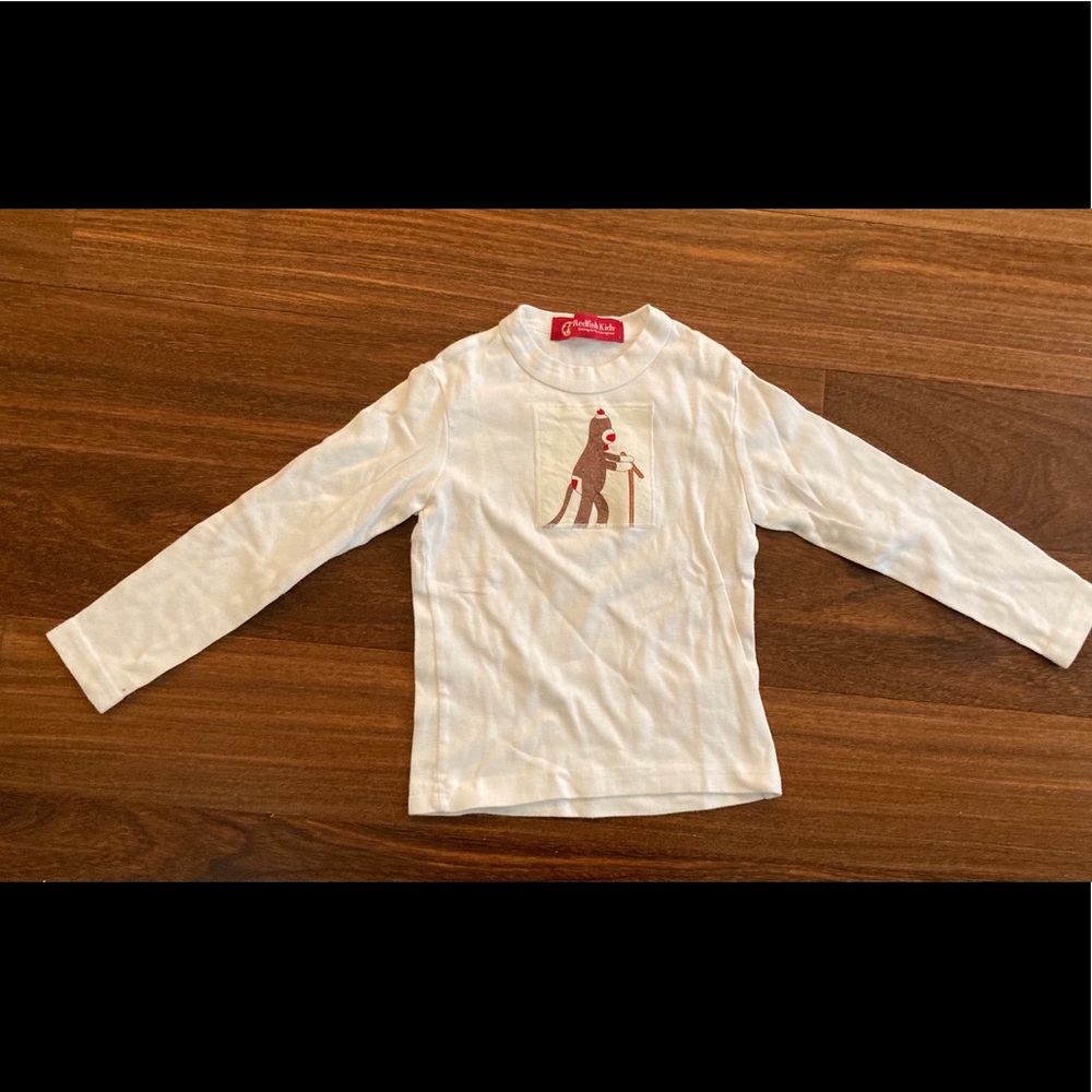 Redfish Kids Sock Monkey Long Sleeve Shirt